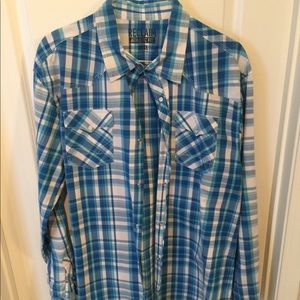 Buckle Reclaim 3XL pearl snap button down